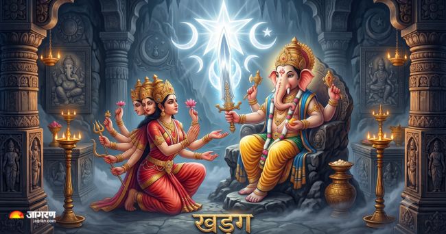 मां दुर्गा की तलवार 